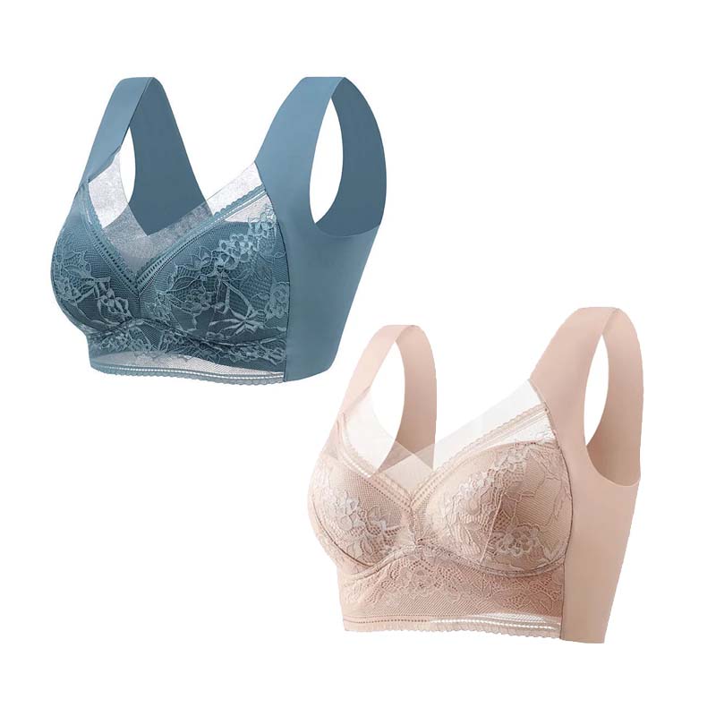 🔥Buy 1 Get 1 Free ! 🔥New Summer Wireless Breathable Lace Bra (BH34 ...